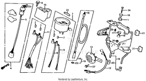 Speedometer + Horn Schematic
