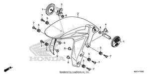 Front Fender Schematic