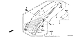 Rear Fender Schematic