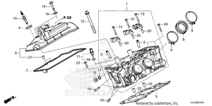 Cylinder Head Schematic