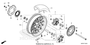 Rear Wheel Schematic