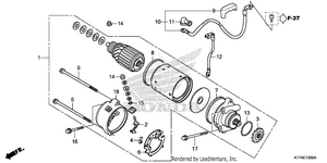 Starting Motor Schematic