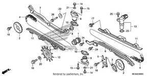 Cam Chain@tensioner Schematic