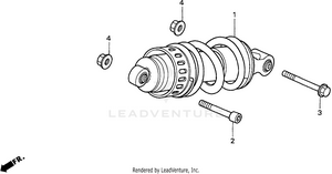 Rear Shock Absorber Schematic