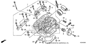Cylinder Head Schematic