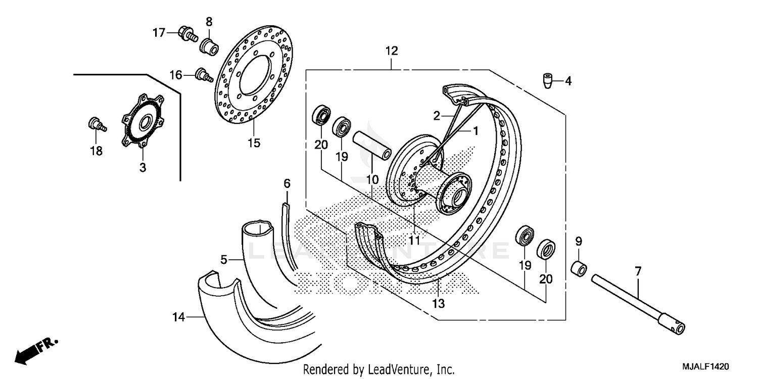 FRONT WHEEL