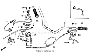 Handlebar + Switches Schematic