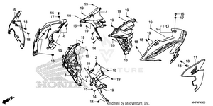 Middle Cowl Schematic
