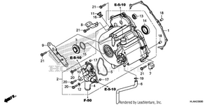 Alternator Cover Schematic