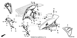 Middle Cowl Schematic