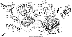 Cylinder Head Schematic
