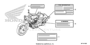 Caution Label Schematic