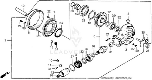 Final Driven Gear Schematic