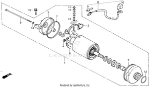 Starting Motor Schematic