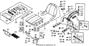 Floor Mat + Seat + Seat Belt + Tool Schematic