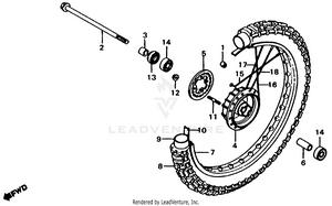 Front Wheel Schematic
