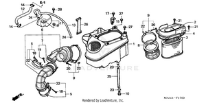 Air Cleaner Schematic