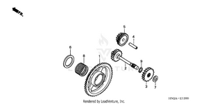 Starter Gear Schematic