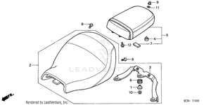 Seat (vtx1800c) Schematic