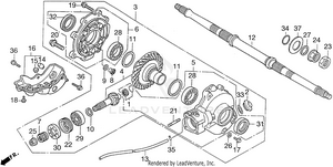Final Driven Gear Schematic