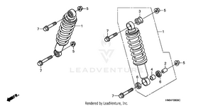 Front Shock Absorber Schematic