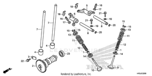 Camshaft@valve Schematic