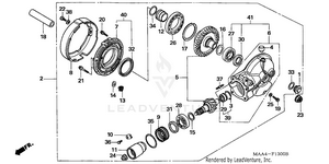 Final Driven Gear Schematic