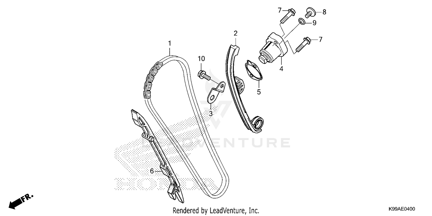 CAM CHAIN@TENSIONER