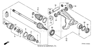 Rear Knuckle Schematic