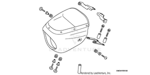 Headlight Cowl Schematic