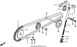 Cam Chain Tensioner Schematic