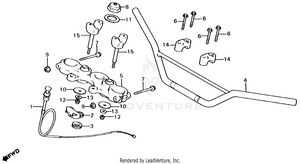 Handlebar + Top Bridge 79 Schematic