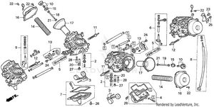 Carburetor Components Schematic