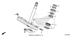 Steering Stem Schematic