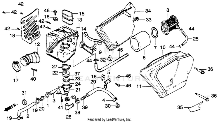 1978 Honda XL250S OEM Parts