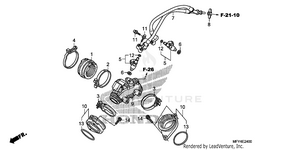 Intake Manifold@injector Schematic