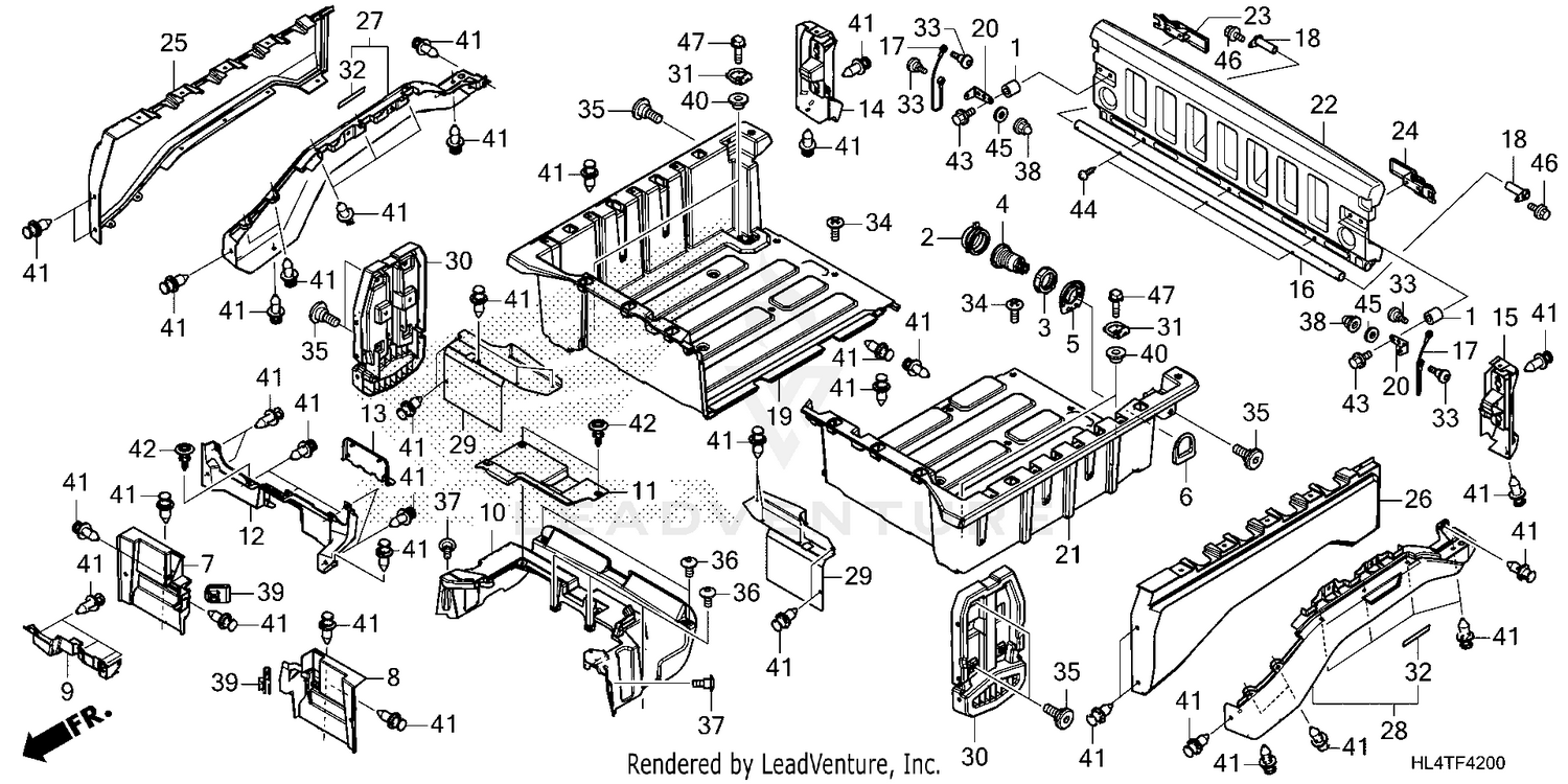 BED PLATE@REAR GATE (1)