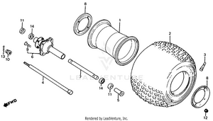 Front Wheel Schematic