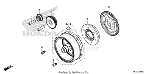Starting Clutch Schematic