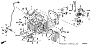 Cylinder Head Schematic