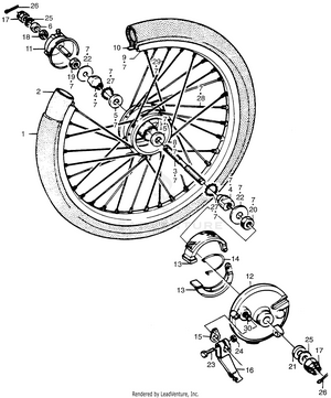 Front Wheel Schematic