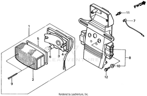 Taillight 87 Schematic