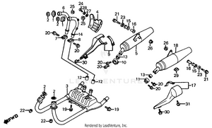 Muffler 85-86 Schematic