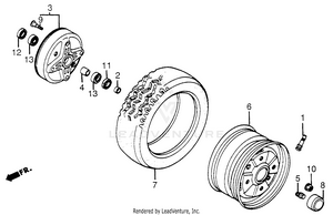Front Wheel Schematic