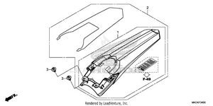 Rear Fender Schematic