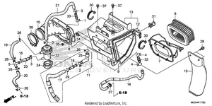Air Cleaner Schematic