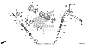 Camshaft@valve Schematic