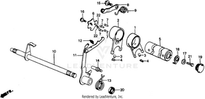 Gearshift Drum Schematic