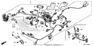 Wire Harness@horn Schematic