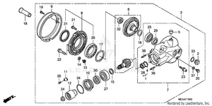 Final Driven Gear Schematic